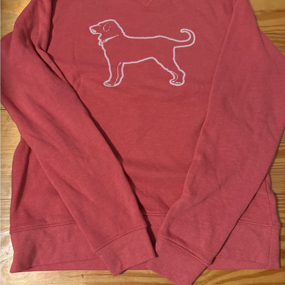 The Black Dog Red Sweatshirt